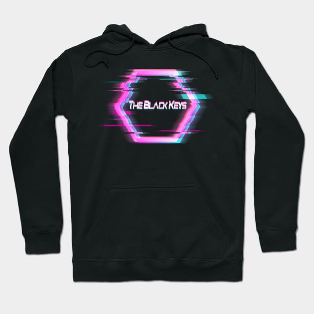 Glitch aesthetic - The Black Keys Hoodie by PREMAN PENSIUN PROJECT